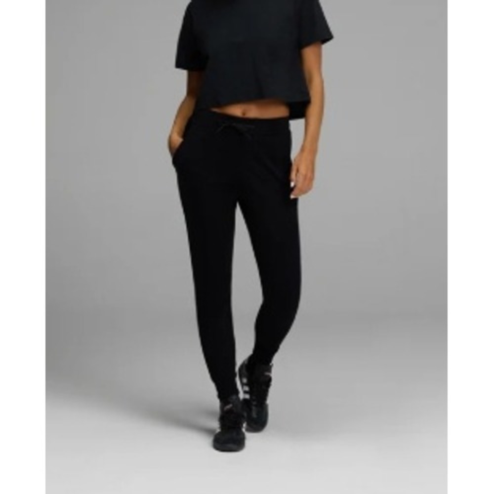 Cozy Earth Bamboo Jogger Pants Black Women Medium CEW0018 Loungewear
